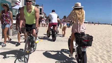 July 4th Newport Beach Boardwalk Craziness Youtube