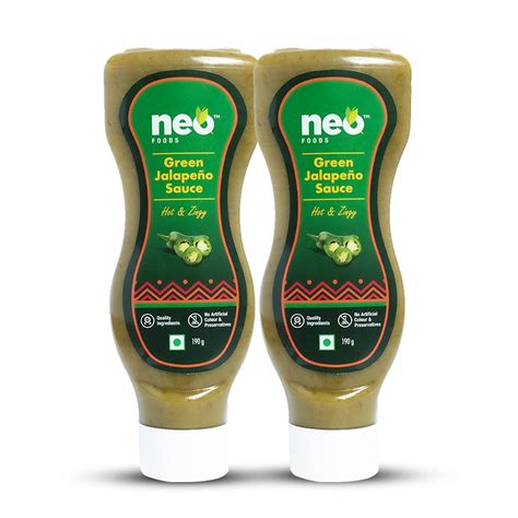 Neo Foods Green Jalapeno Sauce G I P I Vegan I Topping And Dip