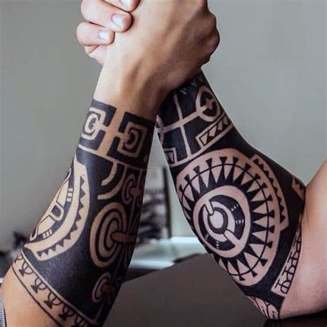 53 Tribal Forearm Tattoos For Men