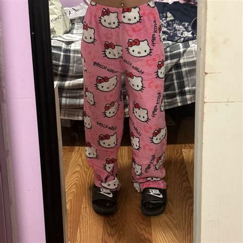 Hello Kitty Pajama Pants In 2024 Hello Kitty Clothes Cute Outfits