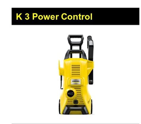 Hidrolimpiadora KARCHER K3 Power Control Potencia De 1 600 W