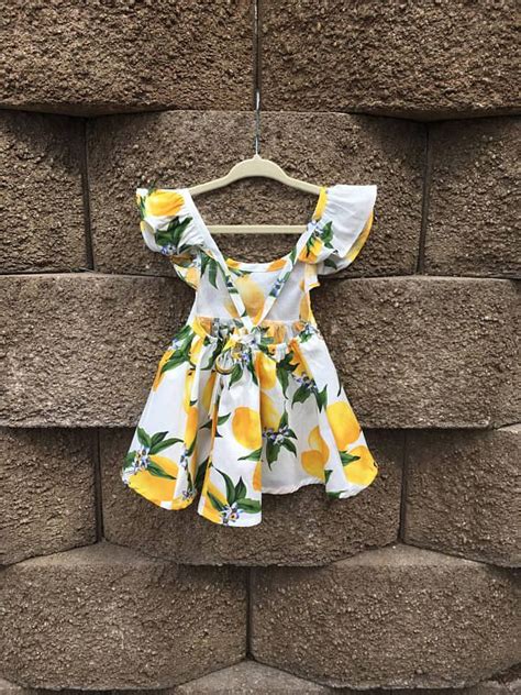 Summer Lemon Dress Clothes, Dresses, Kids, Playsuits, Summer, Fashion ...