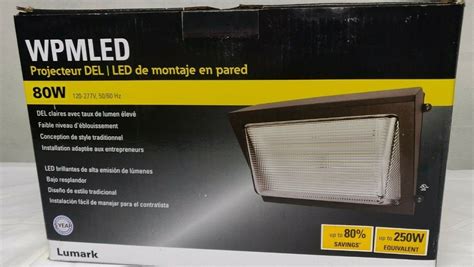 Wp Series 250 Watt Equivalent Integrated Led Bronze Outdoor Small Wall Pack Ligh Ebay