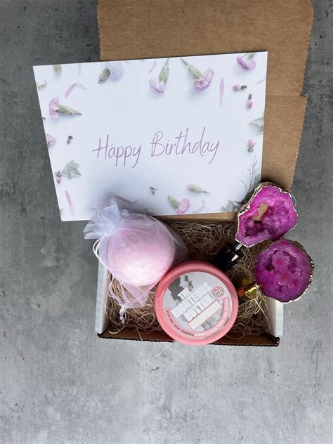 Happy Birthday Pink Gift Box Set Pink Gift Box for PINK LOVERS Gift for ...