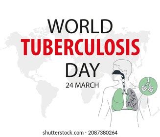 World Tb Day Poster Design Tuberculosis Stock Illustration 2087380264