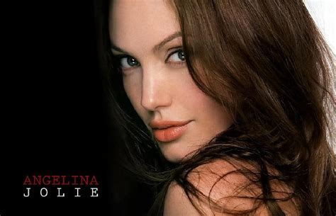 Angelina Jolie Pretty Bonito Woman Faces Graphy Nice Elegance