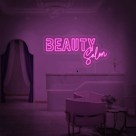 Beauty Salon Neon Led Tabela NeuNeon