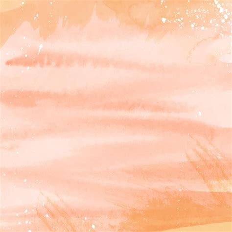 Free Vector Abstract Peach Coloured Watercolour Texture Background