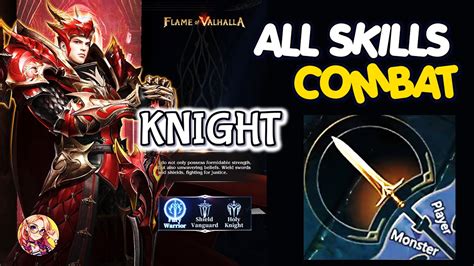 Flame Of Valhalla Knight Skill Presentation Combat Android Ios