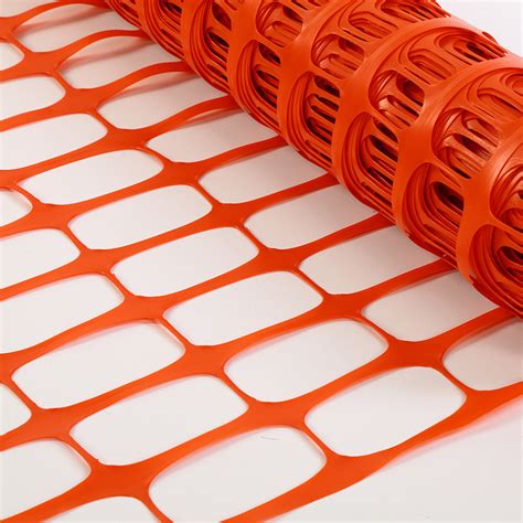 Fence Barrier Plastic Mesh Fence Orange Plastic Safety Fence Barrier