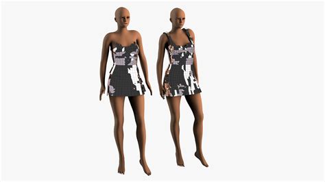 Dresses 3d Model Turbosquid 2062133