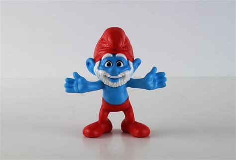 HD wallpaper: smurf, smurfs, papa smurf, figure, toys, decoration ...