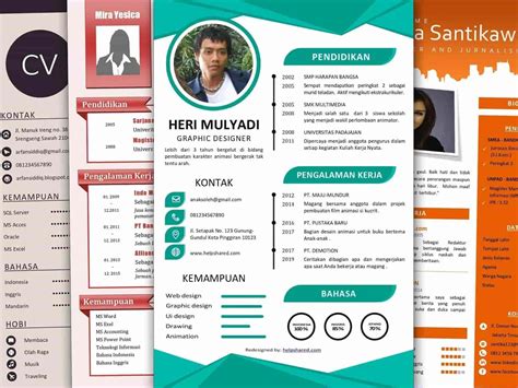 Cara Membuat Cv Yang Baik Dan Menarik Retorika