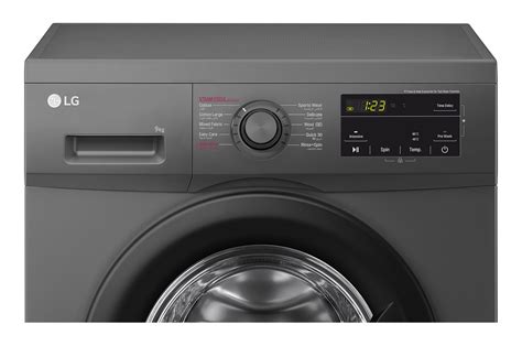 Lg Kg Front Load Washing Machine Black Lg Uae