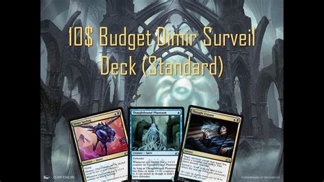 Best Budget Builds 10 Dimir Surveil Deck Standard YouTube