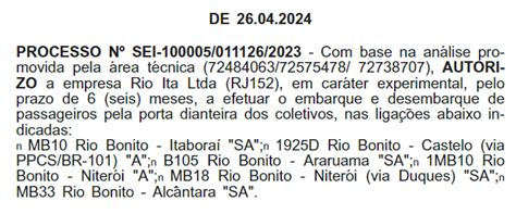 Detro Rj Autoriza Experimento De Embarque E Desembarque Pela Porta