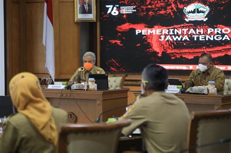 Ganjar Pranowo Irjen Kemenkeu Sharing Pengelolaan APBN Dan APBD Selama