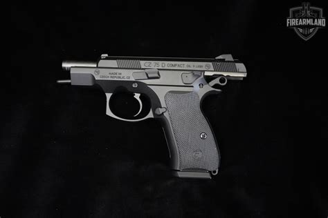 Cz 75 D Pcr Compact 9mm 3 75 Black Polycoat Cz D Cz75 2 Mags And Orig Case Semi Auto Pistols