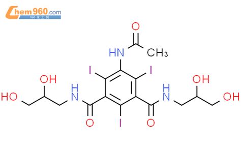 31127 80 7 5 乙酰胺基 2 4 6 三碘 N N 双 2 3 二羟基丙基 1 3 苯二甲酰胺化学式结构式分子式msds