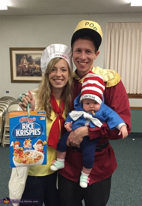 Snap! Crackle! Pop! Family Halloween Costume