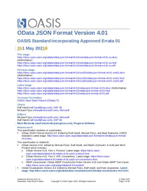 OData Version 4 0 Part 3 Common Schema Definition Language