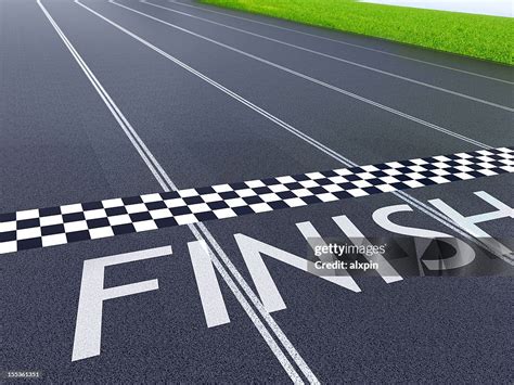 Finish Line Stock Photo Getty Images