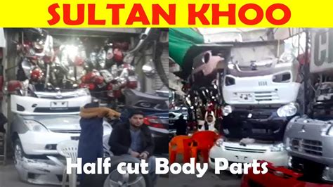 Sultan K Kho Rawalpindi Scrap Market Half Cut Old And New Cars Body