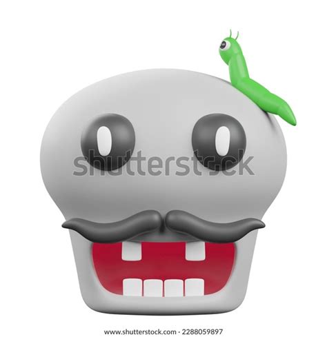 3d Funny Skull Emoji Emoticons Faces Stock Illustration 2288059897 | Shutterstock