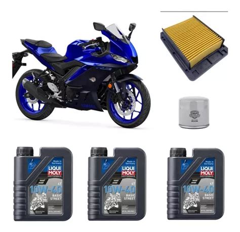 Kit Mantencion Para Moto Yamaha Yzf R Filtros Y Aceite Cuotas Sin