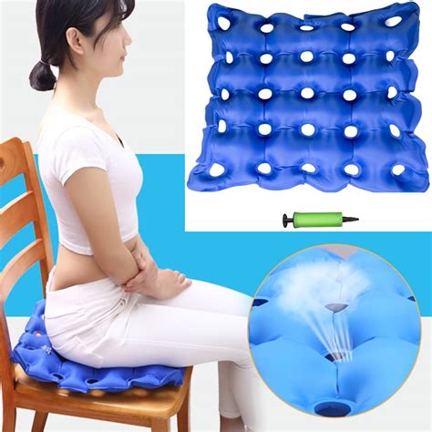 Air Inflatable Seat Cushion Anti Decubitus Wheelchair Seat Cushion Air