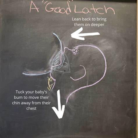 A Good Latch Infographic Your Downtown Doula