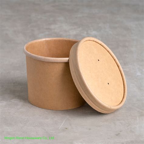 PLA Biodegradable Paper Cup Compostable Paper Container Disposable