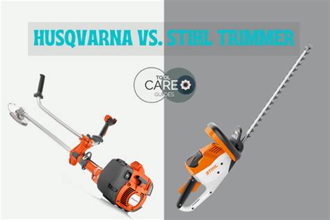 Husqvarna Vs Stihl Trimmer What S The Basic Difference