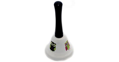 Decorative Hand Bells Owls Ash10514 Ashley Productions