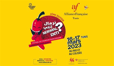 Festival De Lhumour Francophone Normal Enti Deux Dates Rentenir