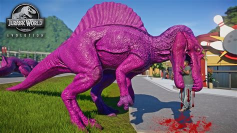 Jurassic World Evolution Breakout Fight Tyrannosaurus Rex