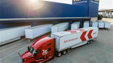 Kodiak Robotics And Ikea Announce Cooperation For Autonomous Us Freight