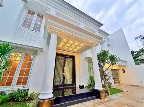 Rumah Mewah Baru Pondok Indah Bergaya American Classic