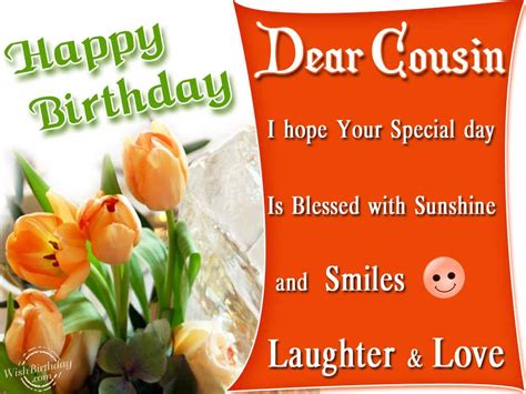 Cousin Sister Happy Birthday Cousin Quotes ShortQuotes Cc