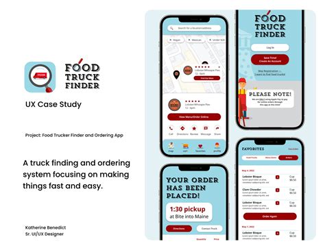 Food Truck Finder App Ux Case Study On Behance