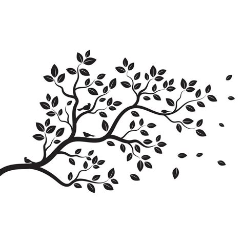 Download Tree Branch Vector Illustration Design for Free