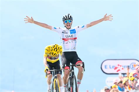 Pogačar Wins Stage 17 As Vingegaard Holds On To Yellow Jersey Tour De France Marking The Spot