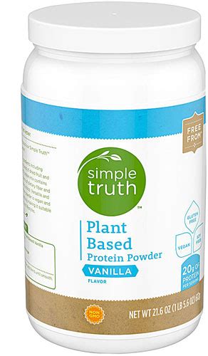 Simple Truth Vanilla Whey Protein Powder Nutrition Nutrition Pics