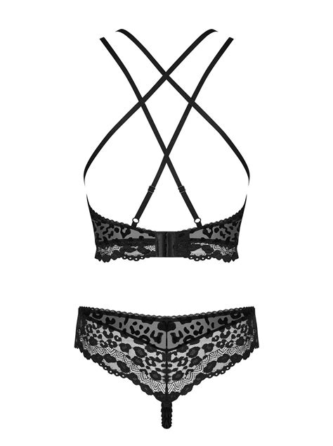Conjunto De Lingerie Top E Tanga Os Womanizher