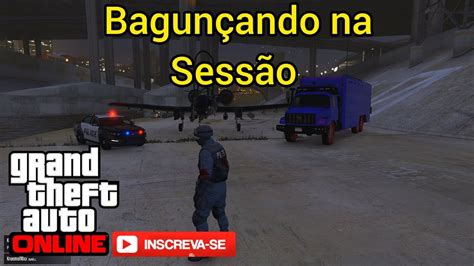 bagunçando na sessão do Gta 5 online YouTube