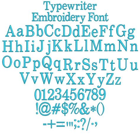 Free Machine Embroidery Font Software - New Popular Fonts