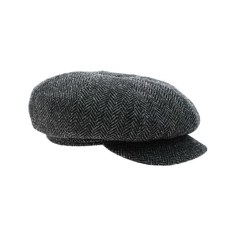 Casquette Gavroche Ferdy Laine Gris Anthracite Traclet