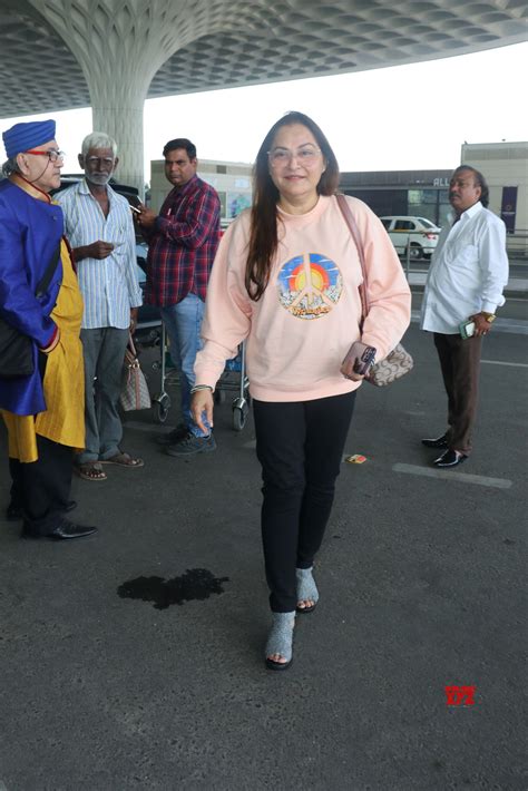 Actress Jaya Pradha Spotted At Airport Departure Gallery Social