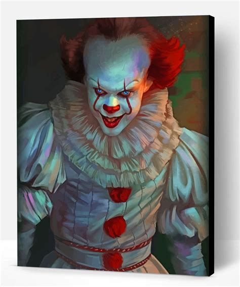Pennywise Clown Paint By Number Paint By Numbers Pro