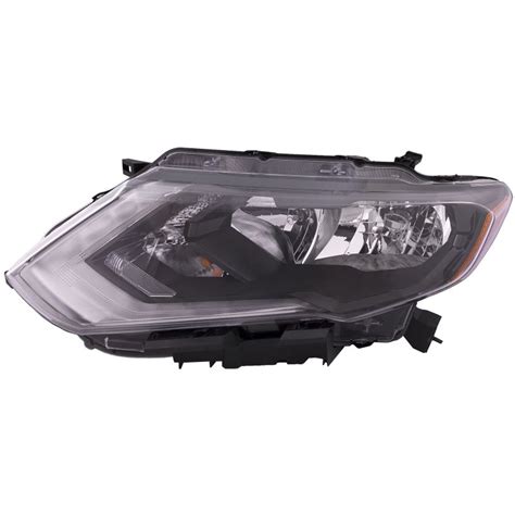 Headlight Halogen W LED DRL CAPA Certified Driver Left Fits 2017 2020